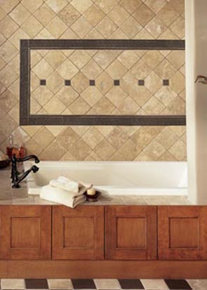 Bathroom Wall Tile Designs on To Apply A Distinctive Pattern Design On The Wall Or On The Floor